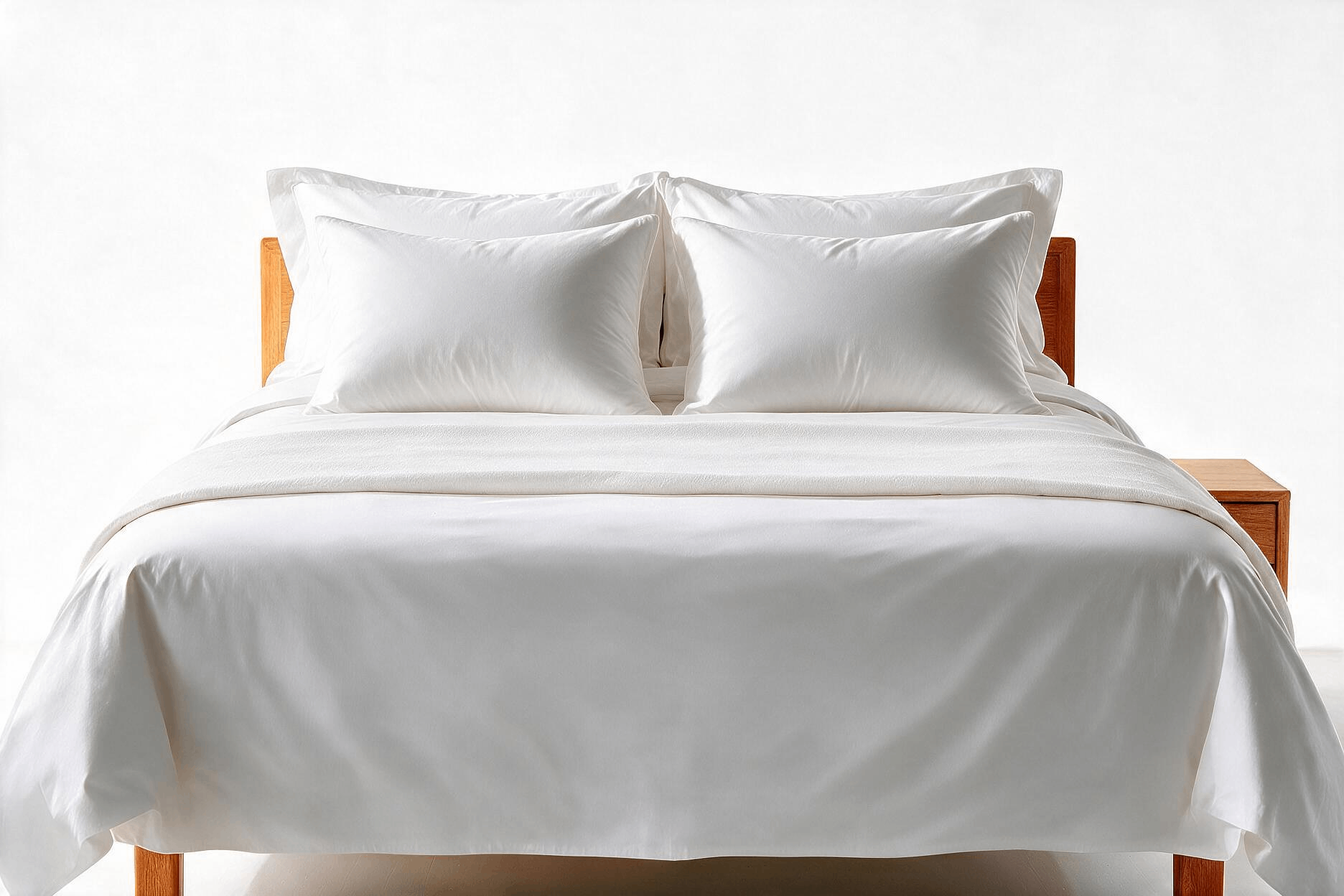 Calming lavender and cedarwood bedding illustration